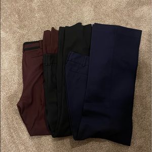 Set of 3 New York & Company Trouser Dress Pants Sz 12